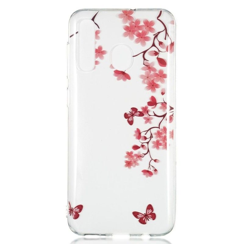 Coque Samsung Galaxy A50 Arbre À Fleurs