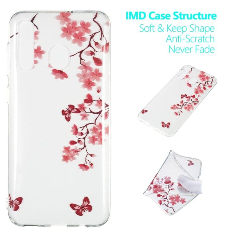 Coque Samsung Galaxy A50 Arbre À Fleurs