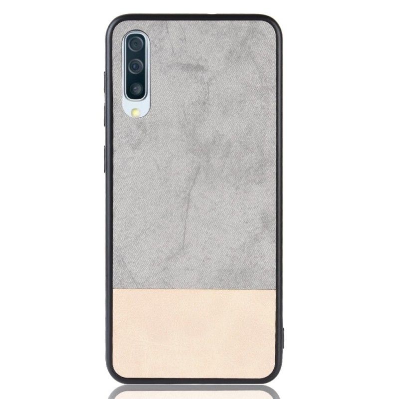 Coque Samsung Galaxy A50 Bicolore Simili Cuir