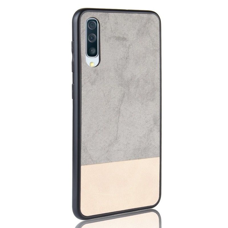 Coque Samsung Galaxy A50 Bicolore Simili Cuir