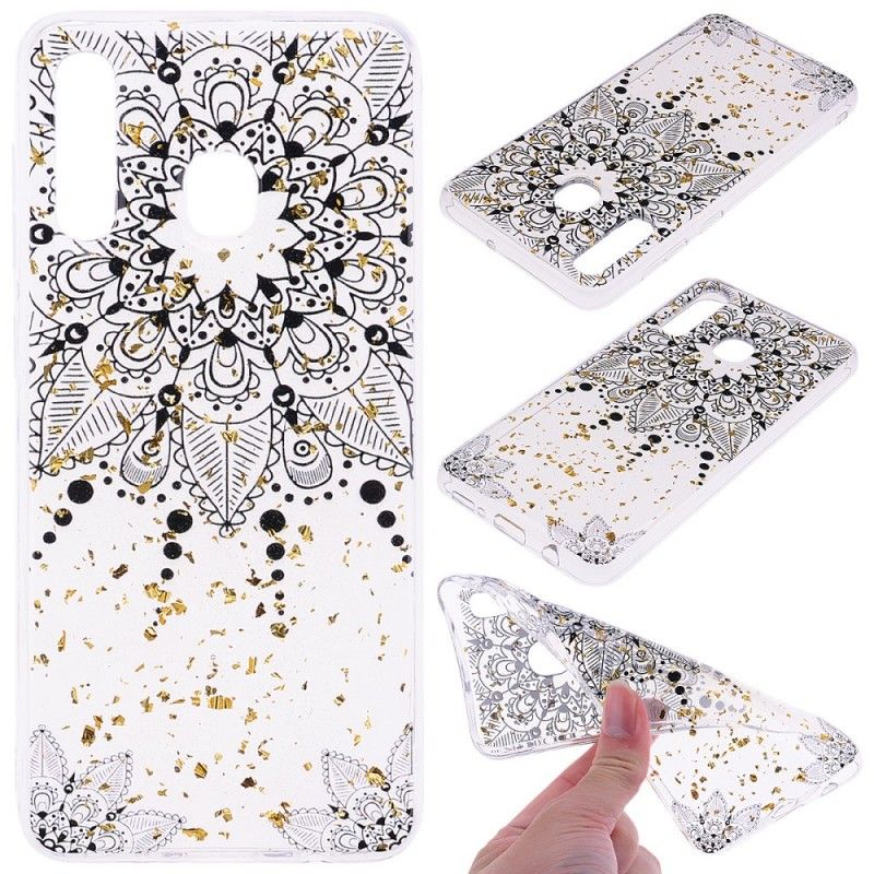 Coque Samsung Galaxy A50 Dessin Mandala