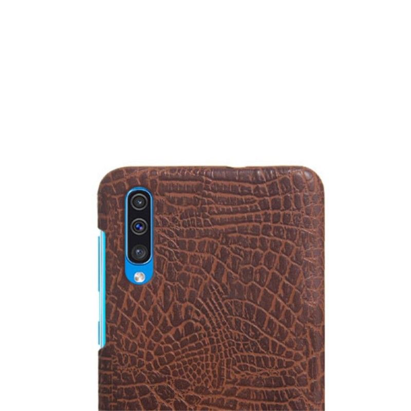 Coque Samsung Galaxy A50 Effet Peau De Crocodile