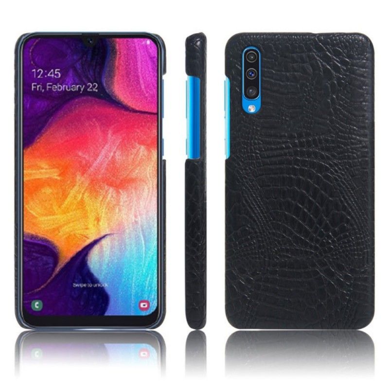 Coque Samsung Galaxy A50 Effet Peau De Crocodile