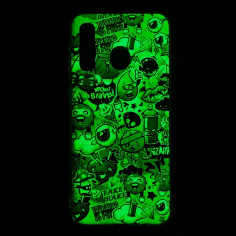 Coque Samsung Galaxy A50 Folie Fluorescente