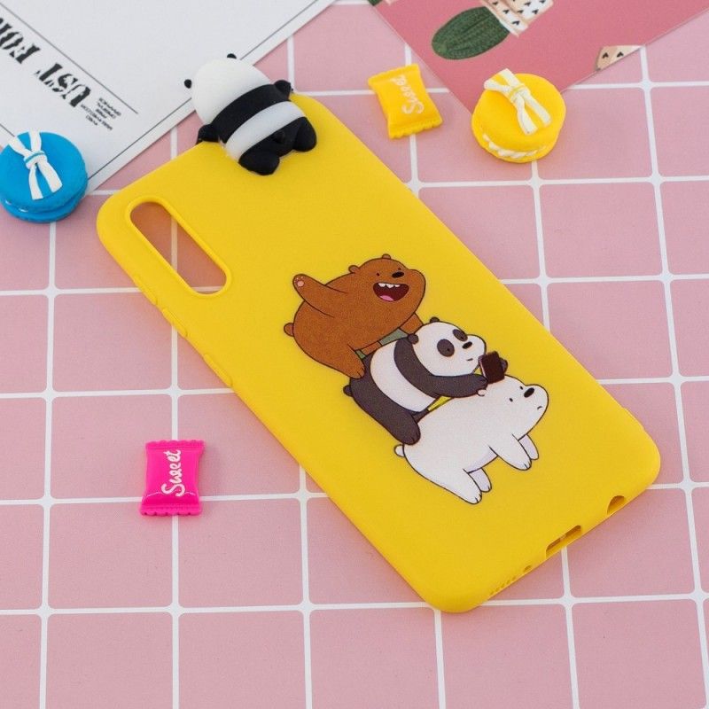 Coque Samsung Galaxy A50 Funny Animals 3d