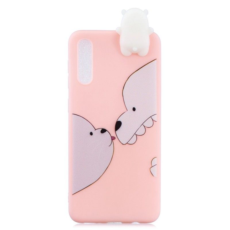 Coque Samsung Galaxy A50 Funny Bear 3d