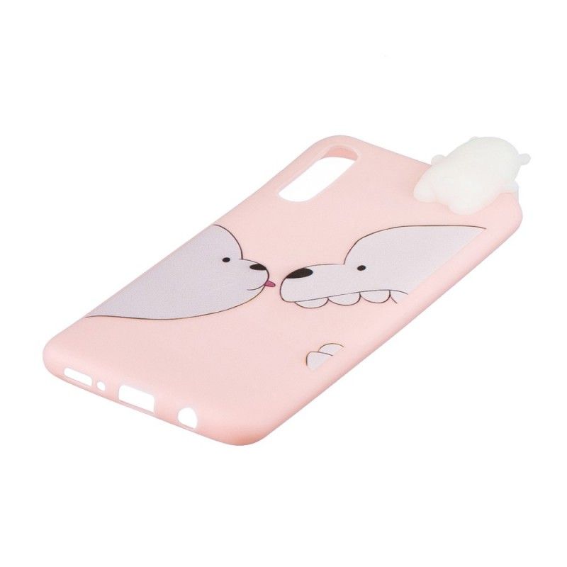 Coque Samsung Galaxy A50 Funny Bear 3d