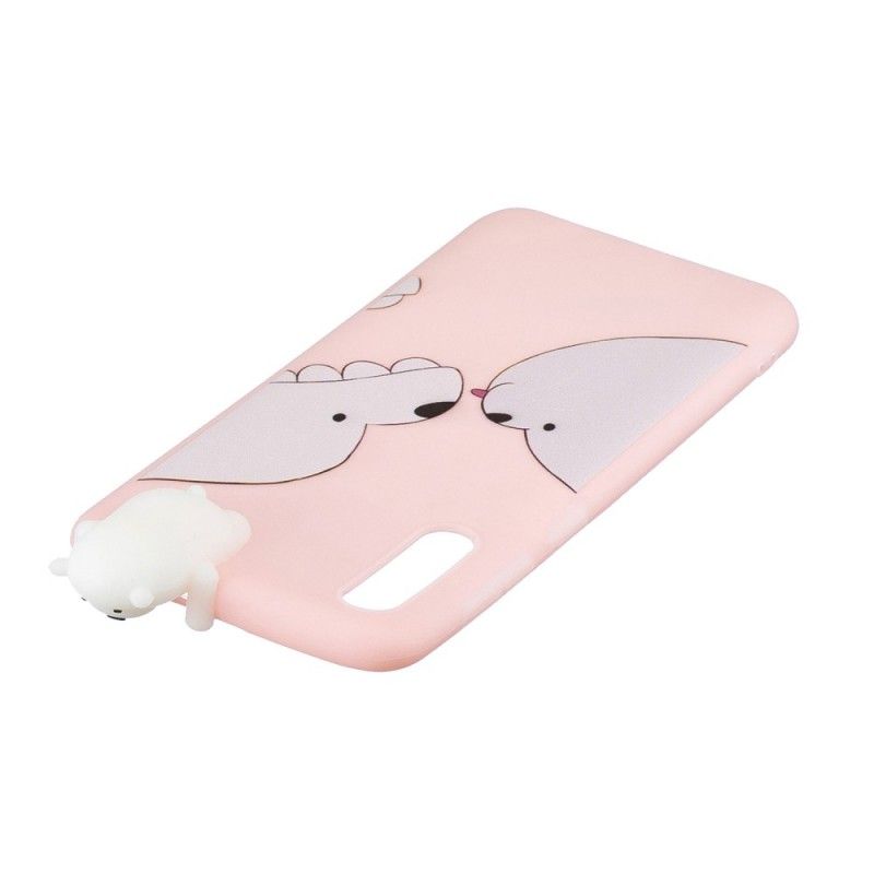 Coque Samsung Galaxy A50 Funny Bear 3d