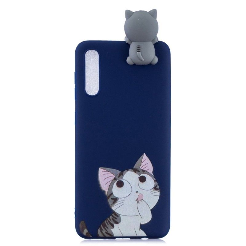 Coque Samsung Galaxy A50 Funny Chat 3d