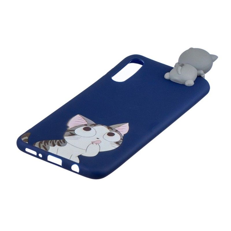 Coque Samsung Galaxy A50 Funny Chat 3d