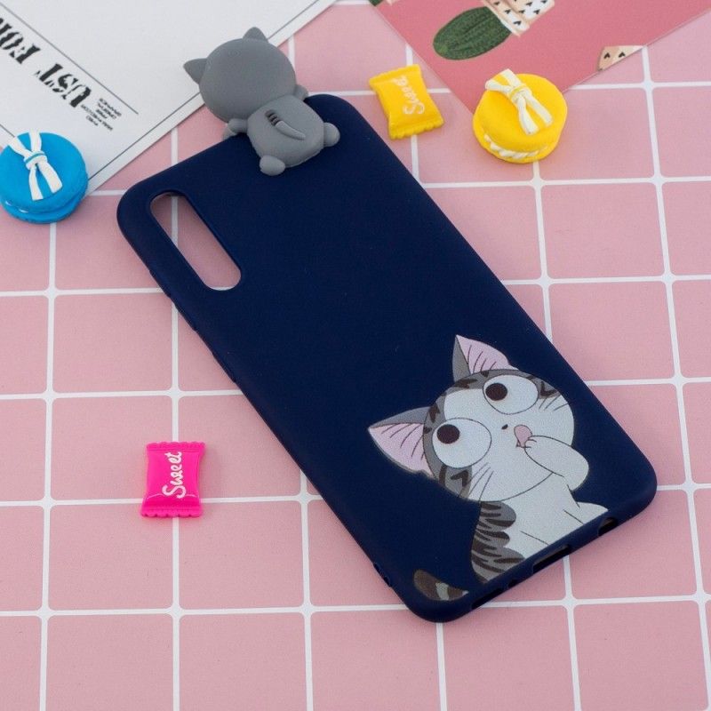 Coque Samsung Galaxy A50 Funny Chat 3d