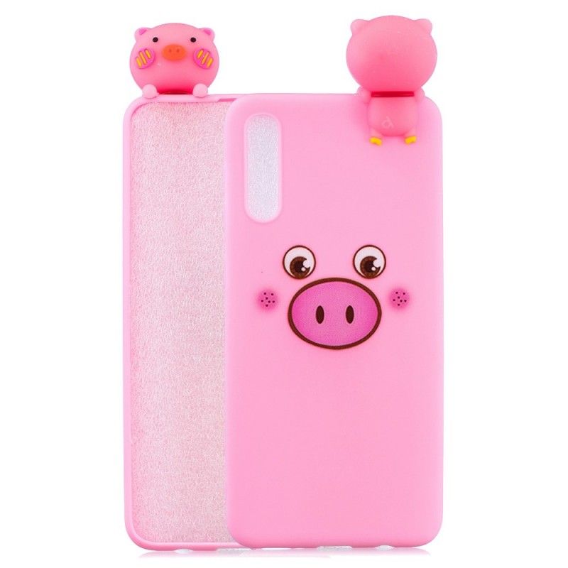 Coque Samsung Galaxy A50 Funny Cochon 3d