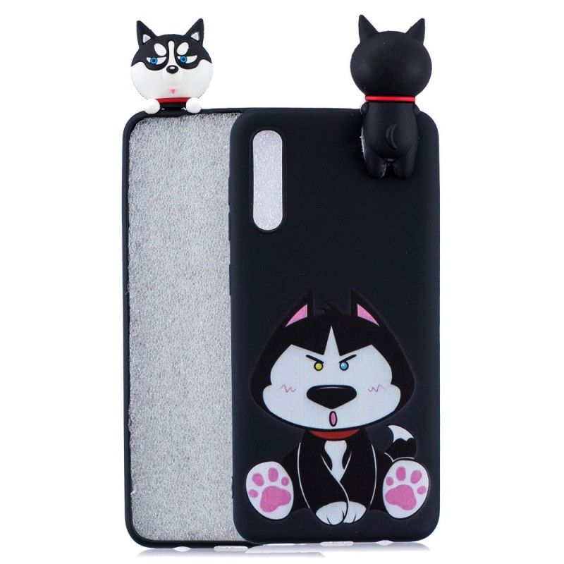 Coque Samsung Galaxy A50 Funny Dog 3d