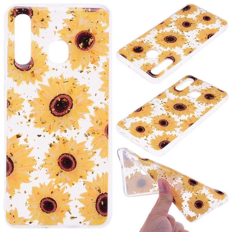 Coque Samsung Galaxy A50 Multiples Tournesols