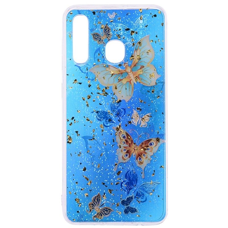 Coque Samsung Galaxy A50 Papillons De Nuit