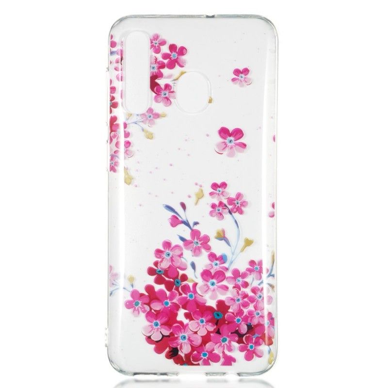 Coque Samsung Galaxy A50 Petit Jardin Rose