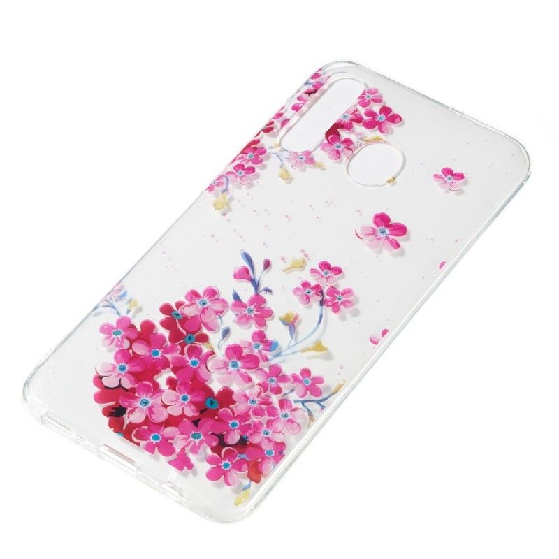 Coque Samsung Galaxy A50 Petit Jardin Rose