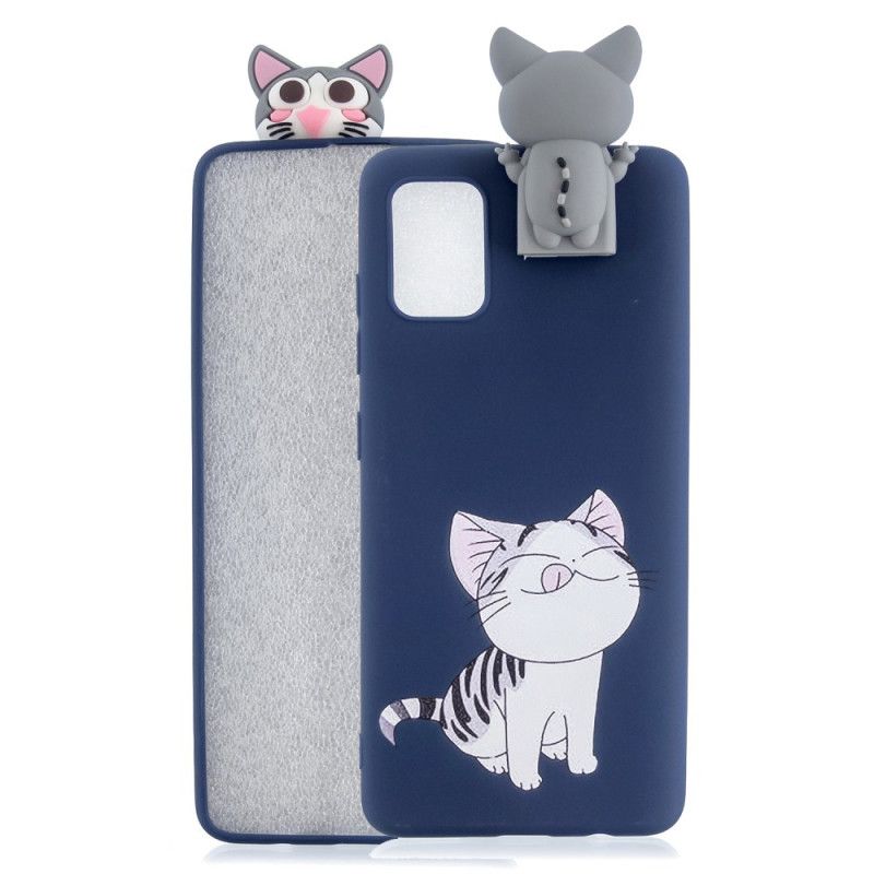 Coque Samsung Galaxy A51 3d Chat Charmant