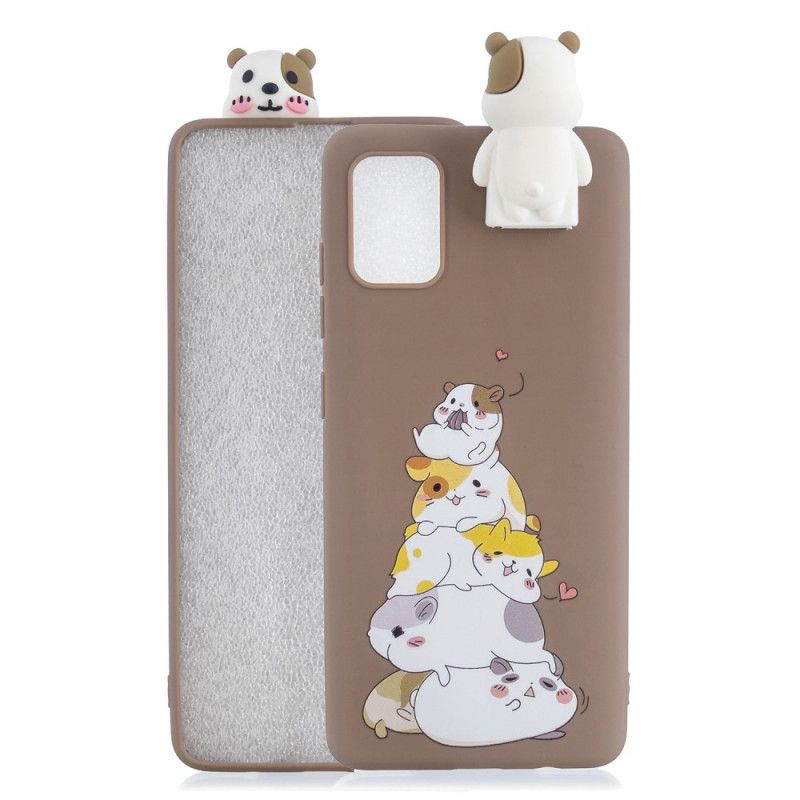 Coque Samsung Galaxy A51 3d Tas De Chats