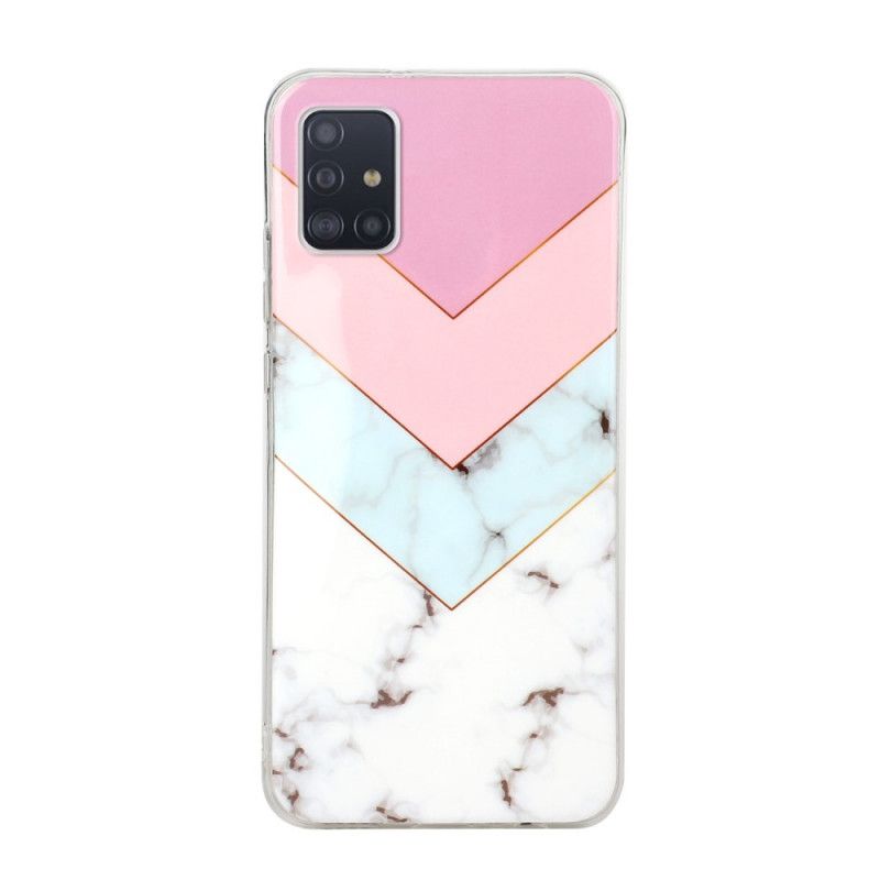 Coque Samsung Galaxy A51 5g Marbre Glamour Colorée