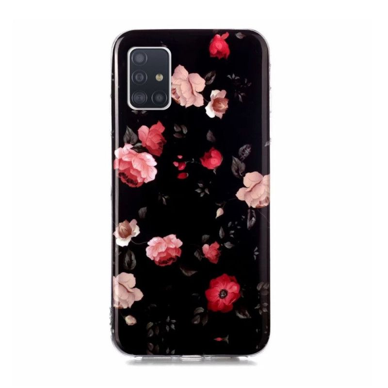 Coque Samsung Galaxy A51 5g Série Floralies Fluorescente