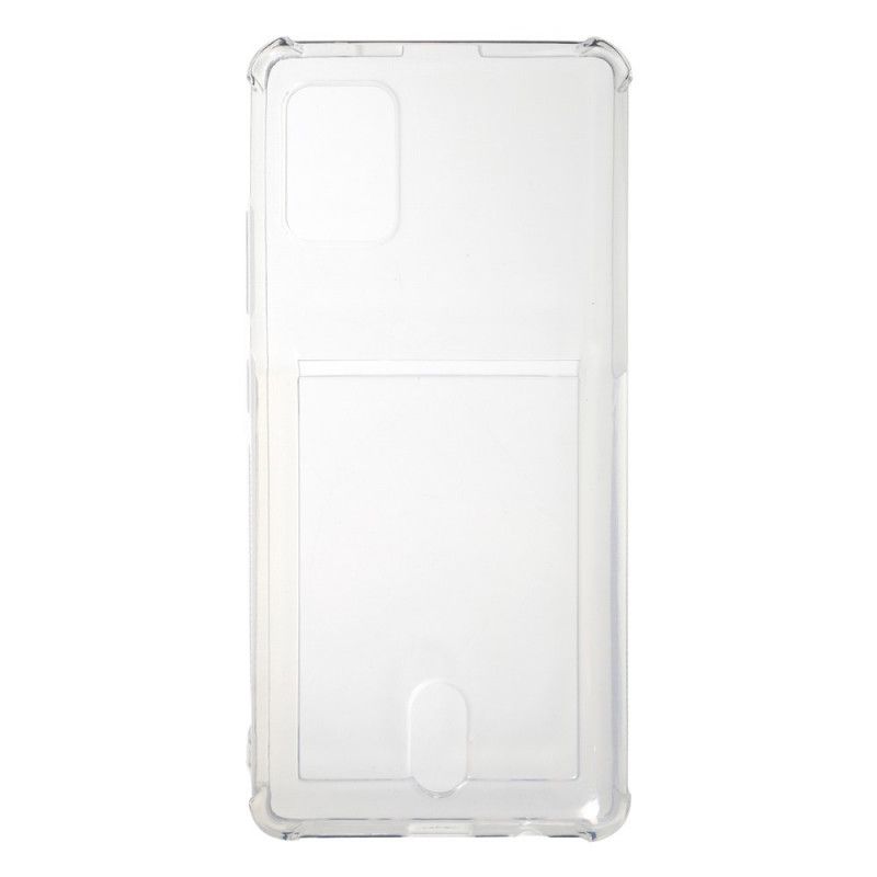 Coque Samsung Galaxy A51 5g Transparente Porte-carte