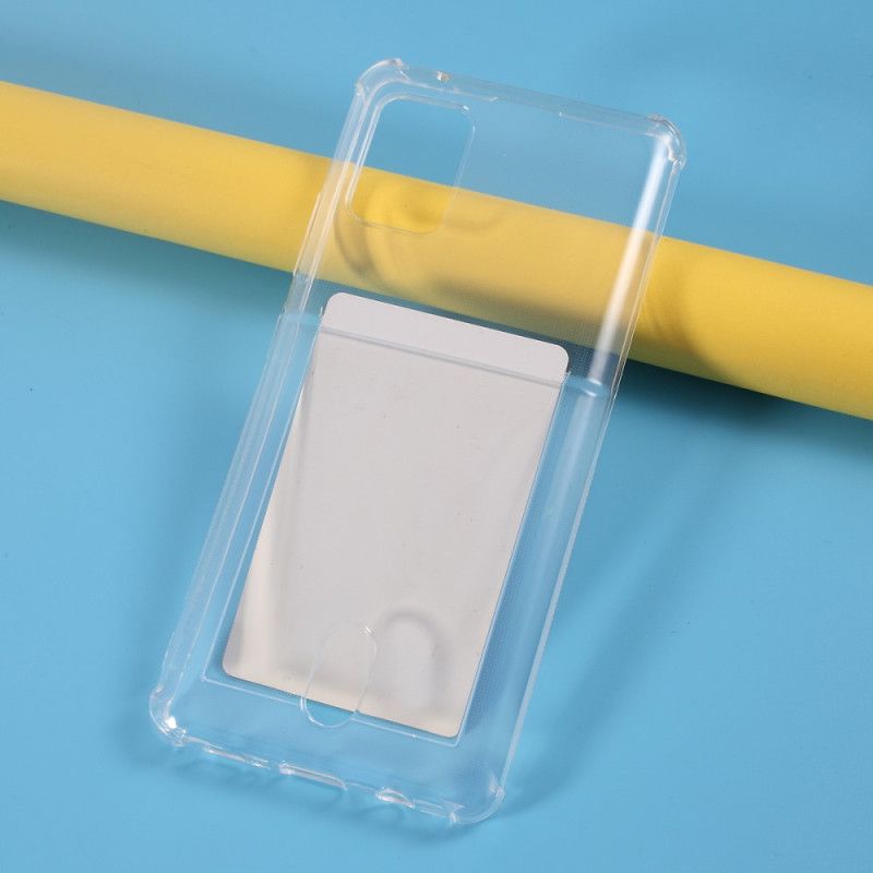 Coque Samsung Galaxy A51 5g Transparente Porte-carte