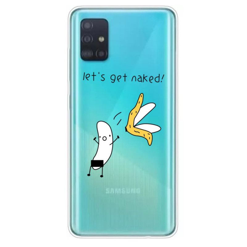 Coque Samsung Galaxy A51 Banana Let's Get Naked