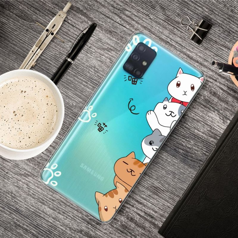 Coque Samsung Galaxy A51 Coucou Les Chats