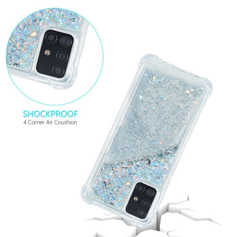 Coque Samsung Galaxy A51 Désires Paillettes