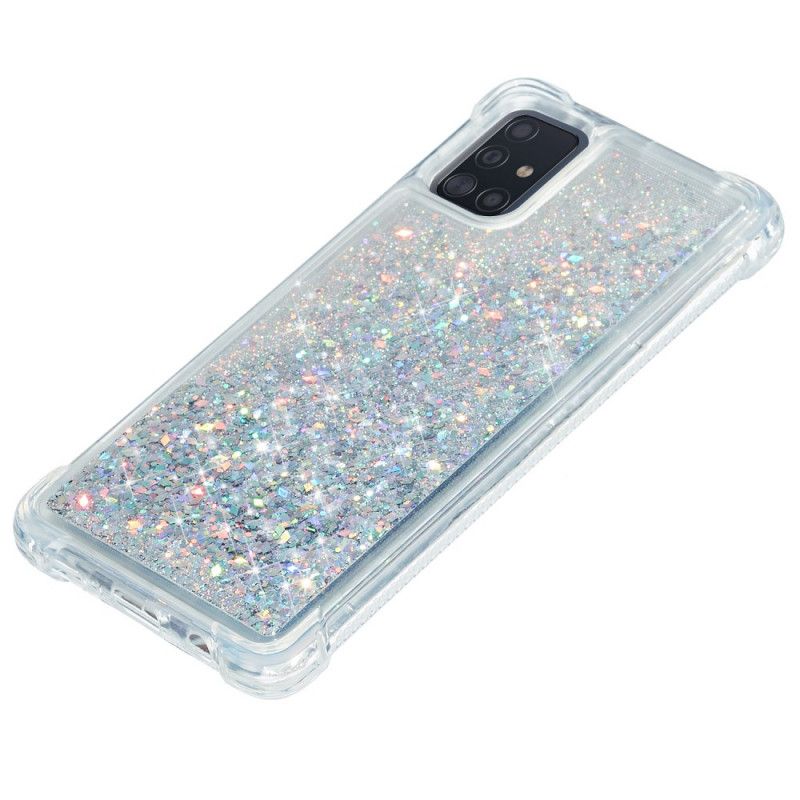 Coque Samsung Galaxy A51 Désires Paillettes