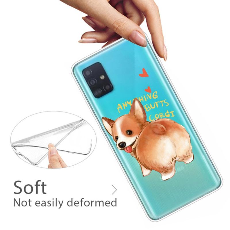 Coque Samsung Galaxy A51 Dog Kiss My Ass