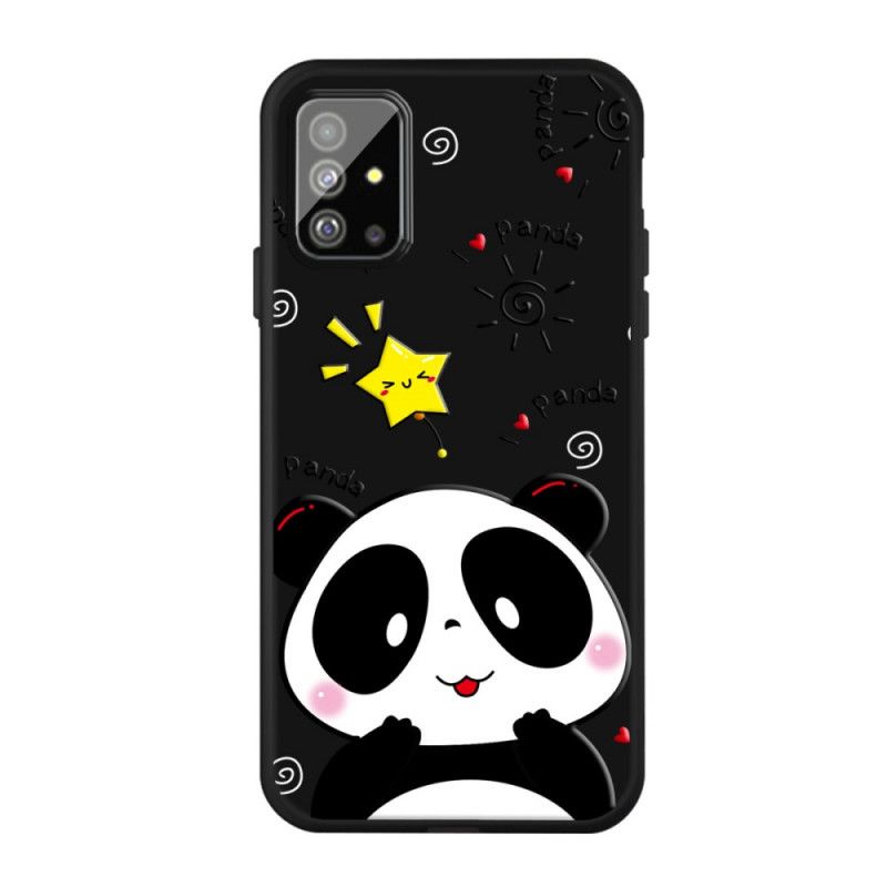 Coque Samsung Galaxy A51 Étoile Panda