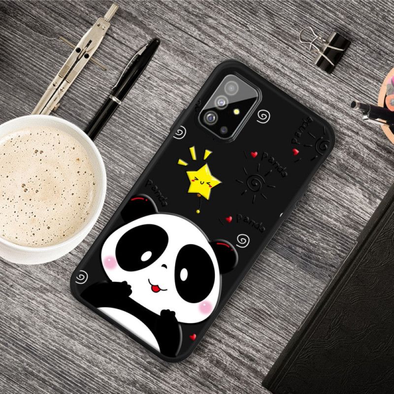 Coque Samsung Galaxy A51 Étoile Panda