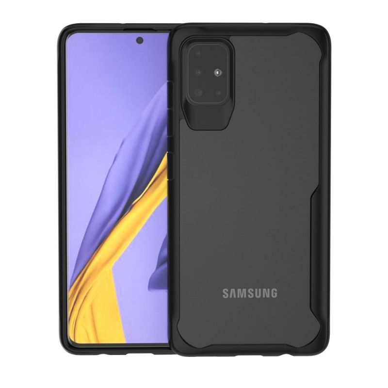 Coque Samsung Galaxy A51 Hybride Rebords Biseautés