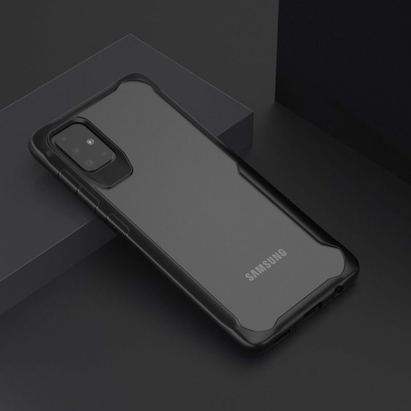 Coque Samsung Galaxy A51 Hybride Rebords Biseautés