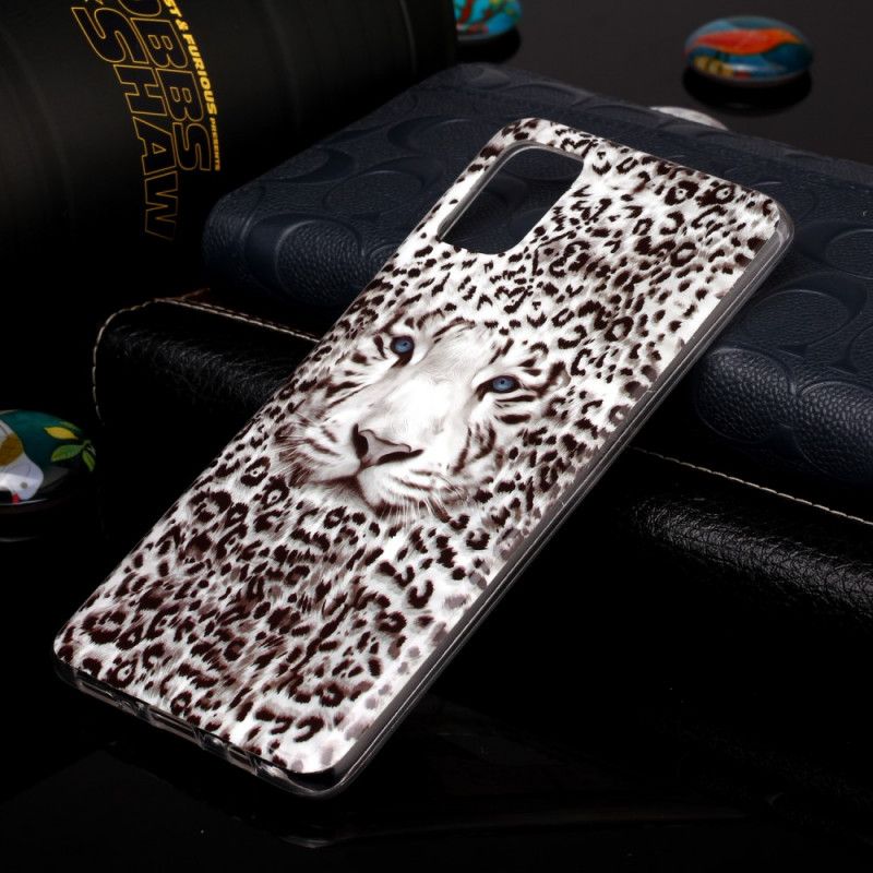 Coque Samsung Galaxy A51 Leopard Fluorescente