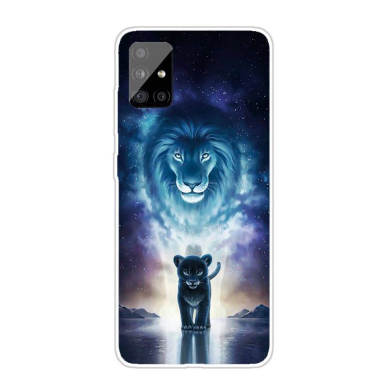 Coque Samsung Galaxy A51 Lionceau