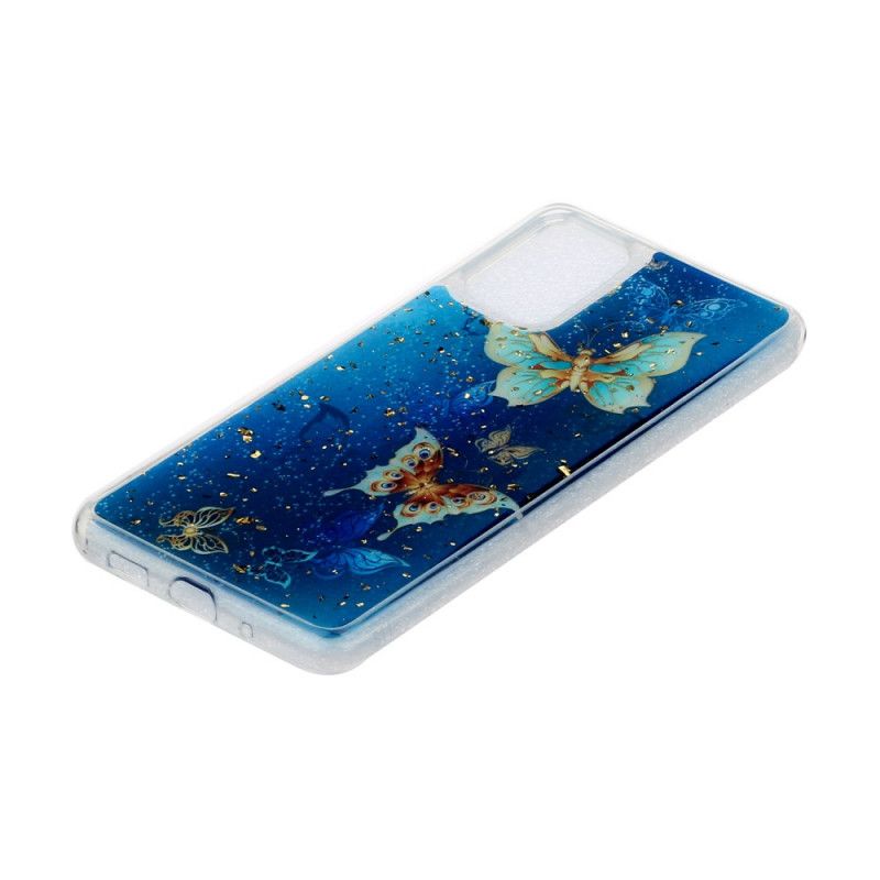 Coque Samsung Galaxy A51 Papillons De Nuit