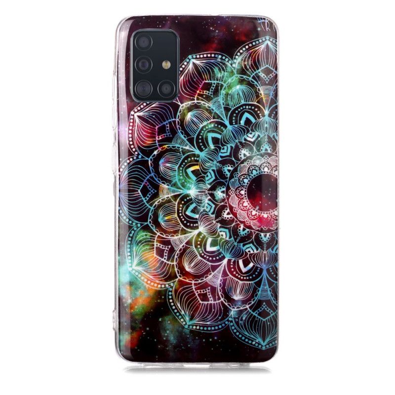 Coque Samsung Galaxy A51 Série Floralies Fluorescente