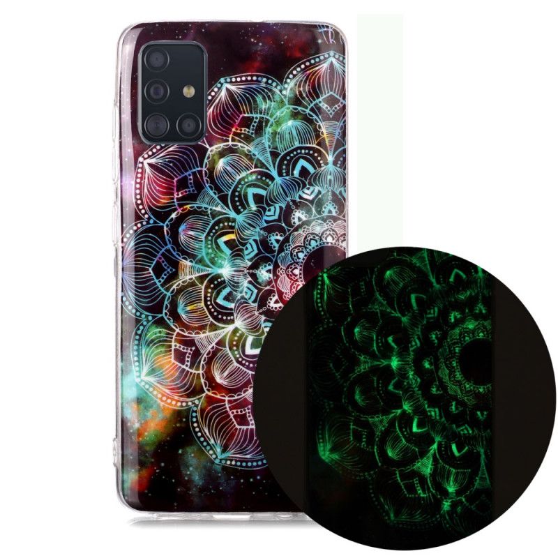 Coque Samsung Galaxy A51 Série Floralies Fluorescente