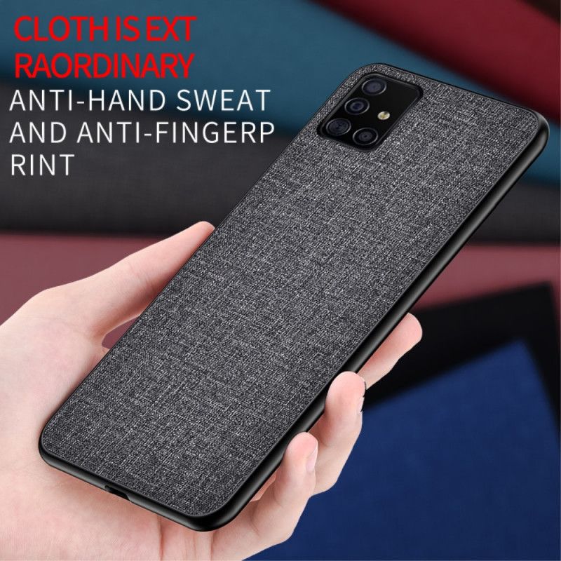 Coque Samsung Galaxy A51 Texture Tissu