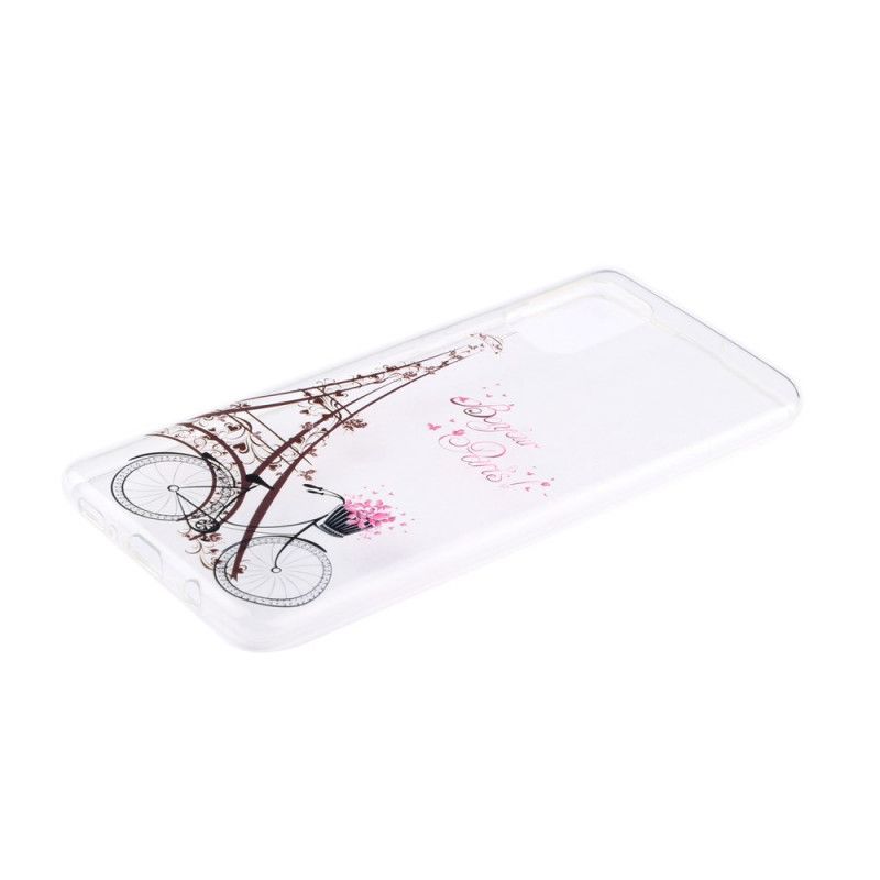 Coque Samsung Galaxy A51 Transparente Bonjour Paris