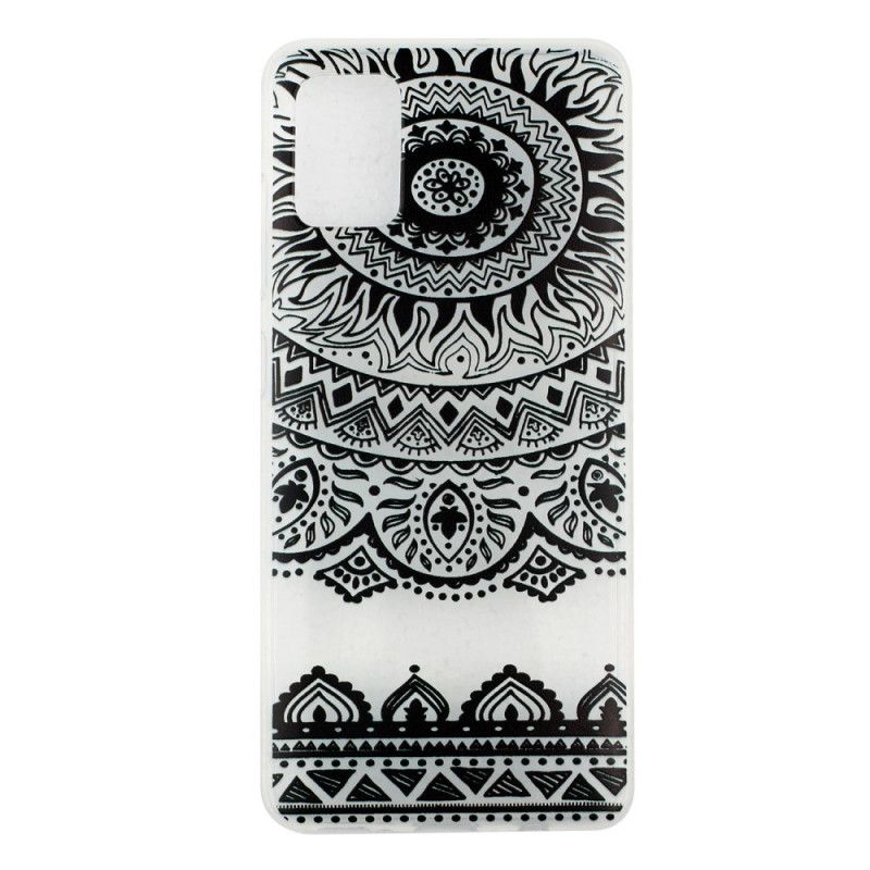 Coque Samsung Galaxy A51 Transparente Fleurs Mandala