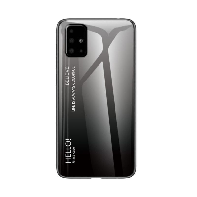 Coque Samsung Galaxy A51 Verre Trempé Hello