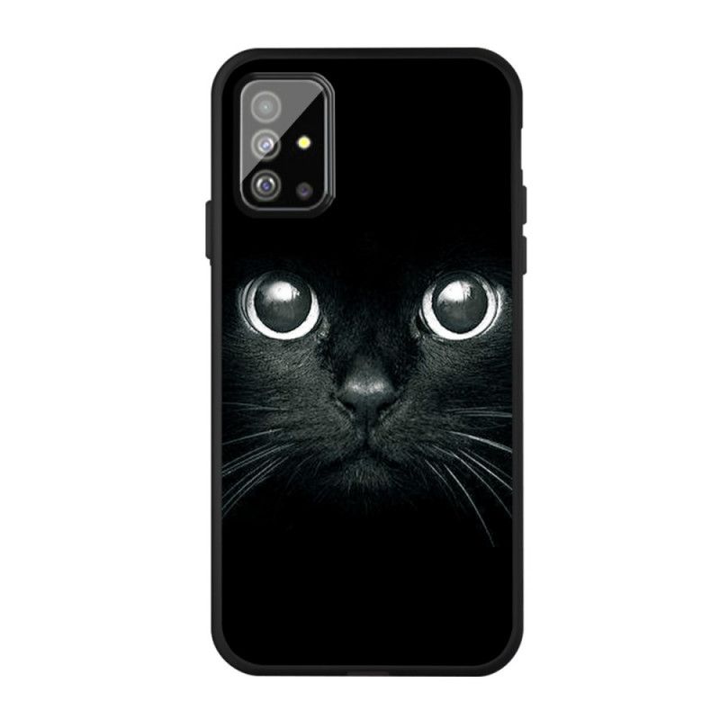 Coque Samsung Galaxy A51 Yeux De Chat