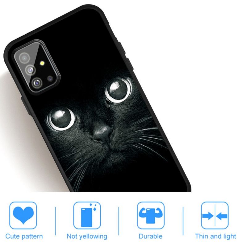 Coque Samsung Galaxy A51 Yeux De Chat