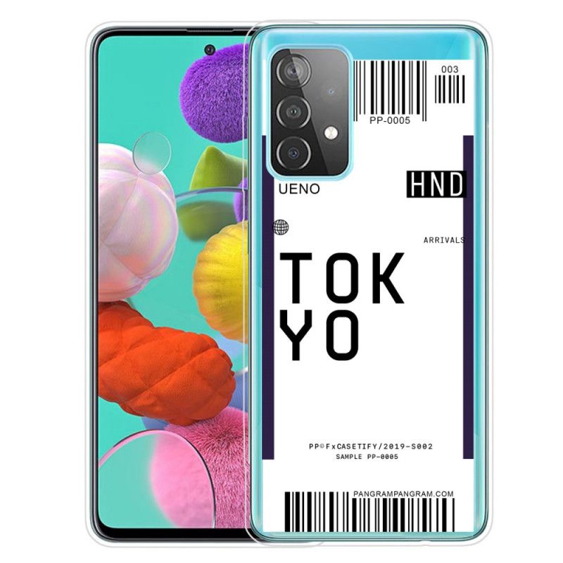 Coque Samsung Galaxy A52 4g / A52 5g Boarding Pass To Tokyo