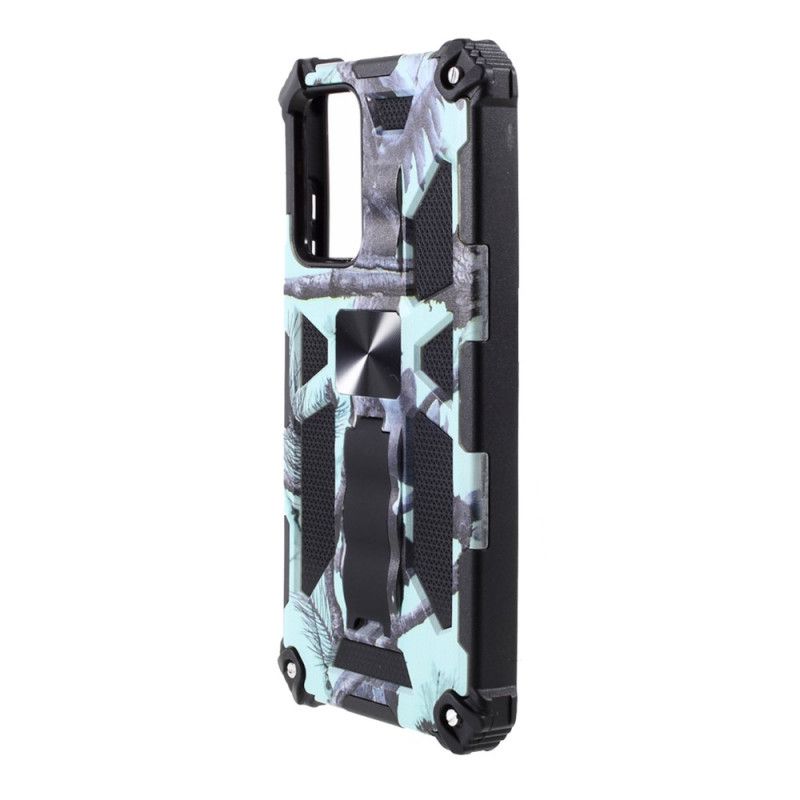 Coque Samsung Galaxy A52 4g / A52 5g Camouflage Support Amovible