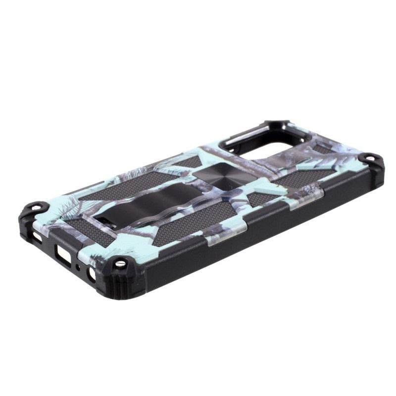 Coque Samsung Galaxy A52 4g / A52 5g Camouflage Support Amovible